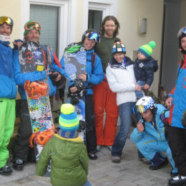 v.l.Jonathan Charlet,Aurèlien Routens,Shannan Yates,Aurélien Ducroz,Mathieu Bijasson